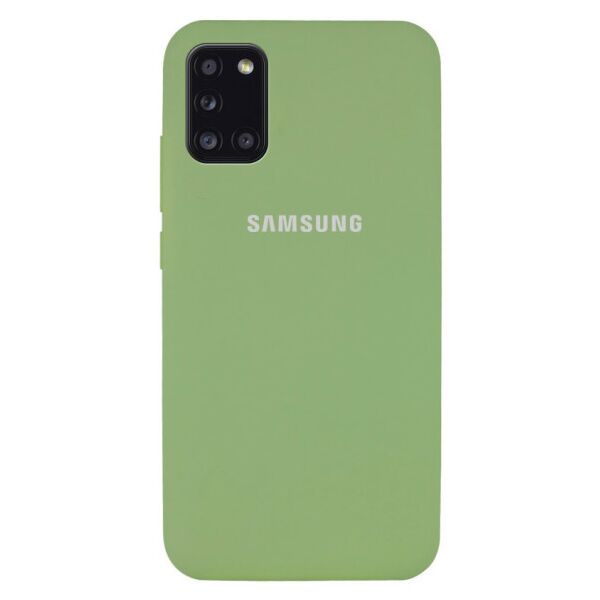 

Чехол Original Silicone Case c закрытым низом (AA) для Samsung Galaxy A31 (DarkSeaGreen)