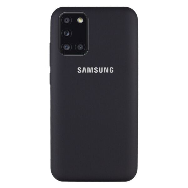 

Чехол Original Silicone Case c закрытым низом (AA) для Samsung Galaxy A31 (Черный)