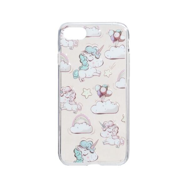

Силиконовый 3D чехол Juicy Print для Apple iPhone 7G Единорог