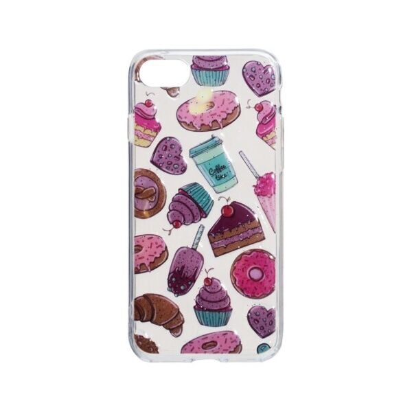 

Силиконовый 3D чехол Juicy Print для Apple iPhone 7G Пончик