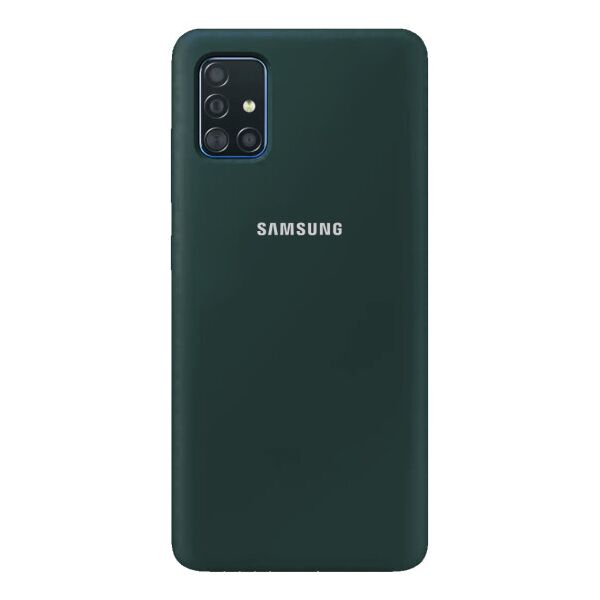 

Чехол Original Silicone Case c закрытым низом (AA) для Samsung Galaxy A51 (DarkSlateGray)