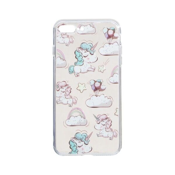 

Силиконовый 3D чехол Juicy Print для Apple iPhone 7 Plus Единорог