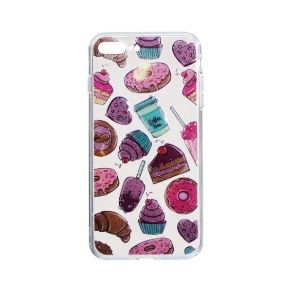 

Силиконовый 3D чехол Juicy Print для Apple iPhone 7 Plus Пончик