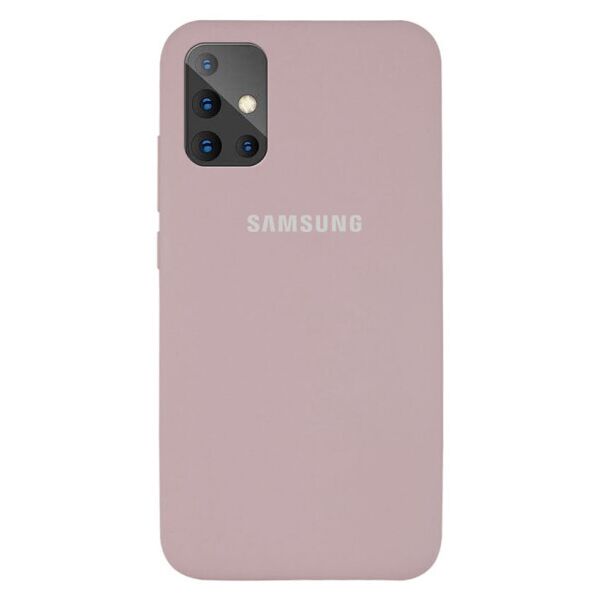 

Чехол Original Silicone Case c закрытым низом (AA) для Samsung Galaxy A51 (RosyBrown)