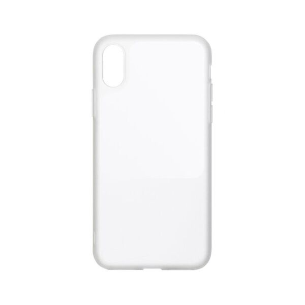 

Чехол Bright Silicone для Apple iPhone X / Xs (Белый)
