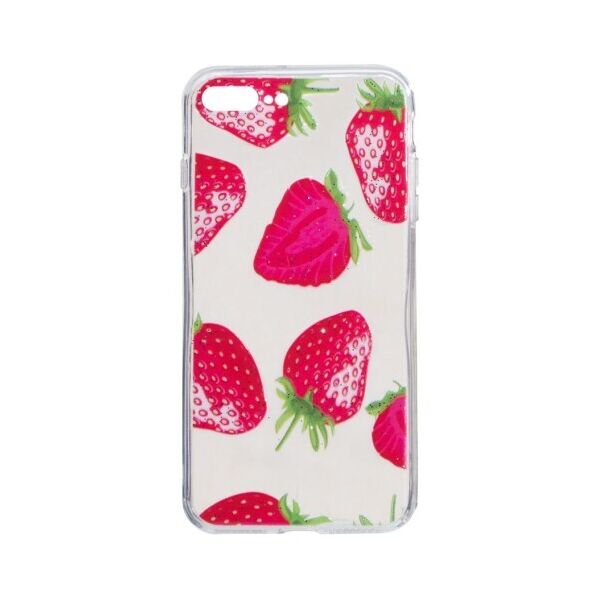 

Силиконовый 3D чехол Juicy Print для Apple iPhone 7 Plus Клубничка