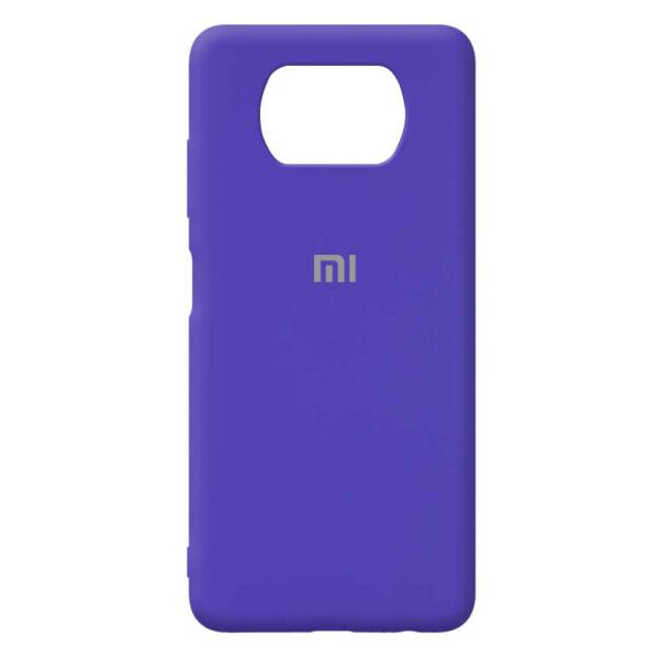 

Original Silicone Case c закрытым низом (AA) для Xiaomi Poco X3 NFC (DarkSlateBlue)