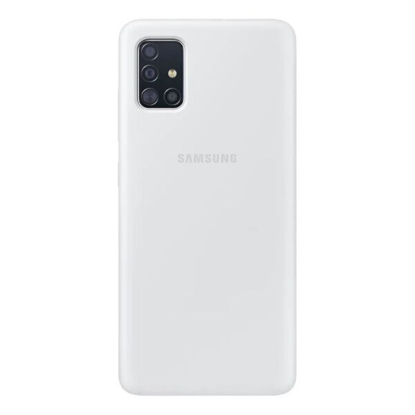 

Чехол Original Silicone Case c закрытым низом (AA) для Samsung Galaxy A51 (Белый)