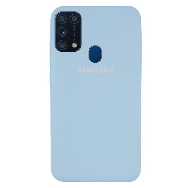 

Чехол Original Silicone Case c закрытым низом (AA) для Samsung Galaxy M31 (Голубой)