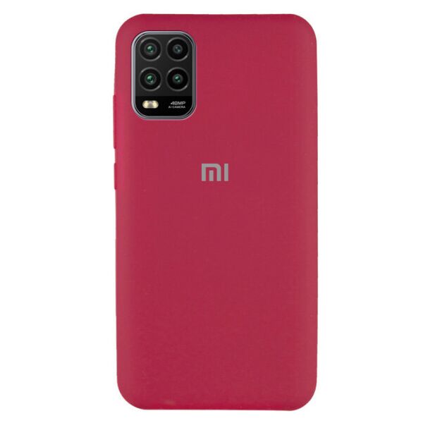 

Чехол Original Silicone Case c закрытым низом (AA) для Xiaomi Mi 10 Lite (Огненный-кирпич)