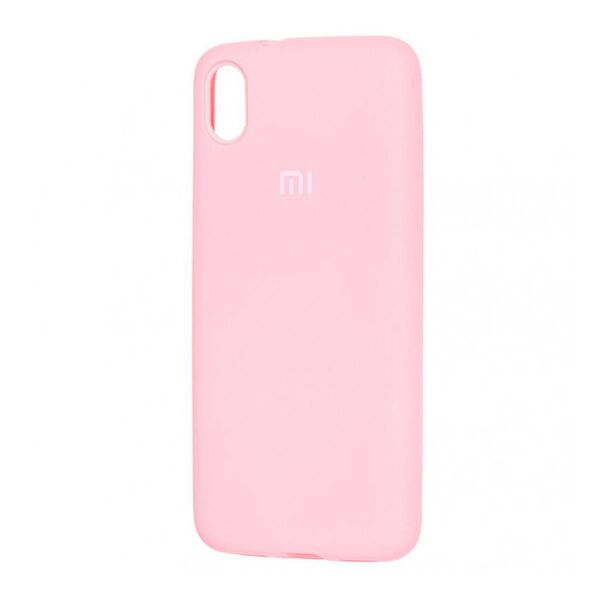 

Чехол Original Silicone Case c закрытым низом (AA) для Xiaomi Redmi 7A (Розовый)