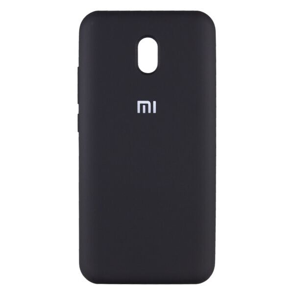 

Чехол Original Silicone Case c закрытым низом (AA) для Xiaomi Redmi 8a (Черный)