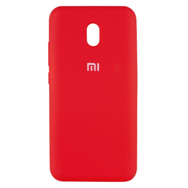 

Чехол Original Silicone Case c закрытым низом (AA) для Xiaomi Redmi 8a (Красный)