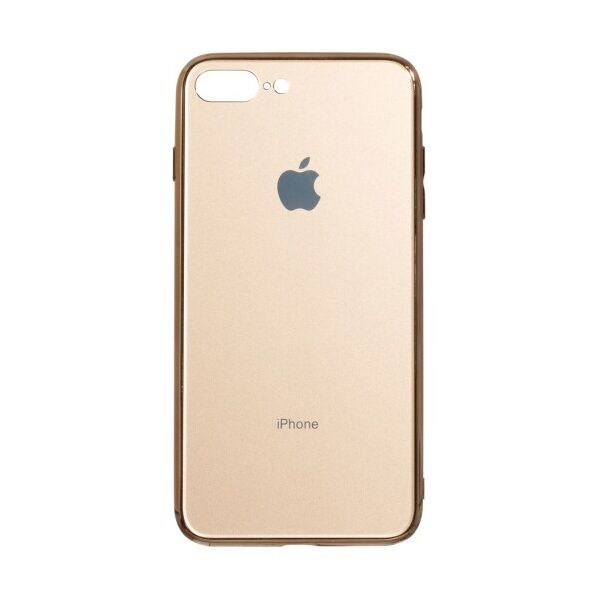 

Чехол силикон Case Original Glass for Apple iPhone 7 Plus (Золотой)