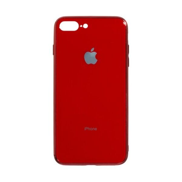 

Чехол силикон Case Original Glass for Apple iPhone 7 Plus (Красный)