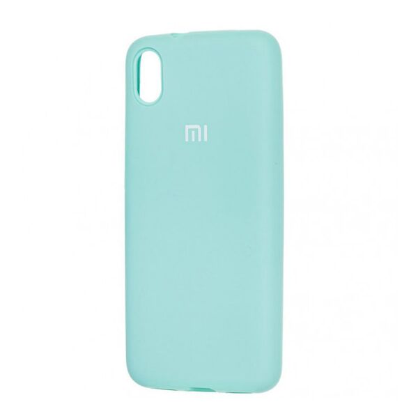 

Чехол Original Silicone Case c закрытым низом (AA) для Xiaomi Redmi 7A (Бирюзовый)