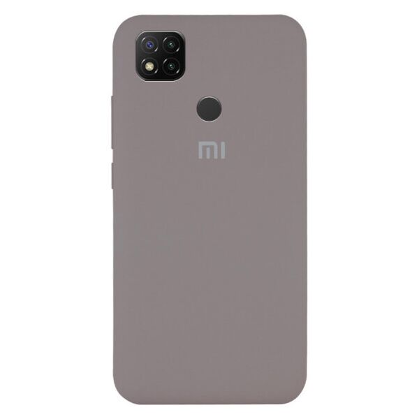 

Original Silicone Case c закрытым низом (AA) для Xiaomi Redmi 9C (Серый)
