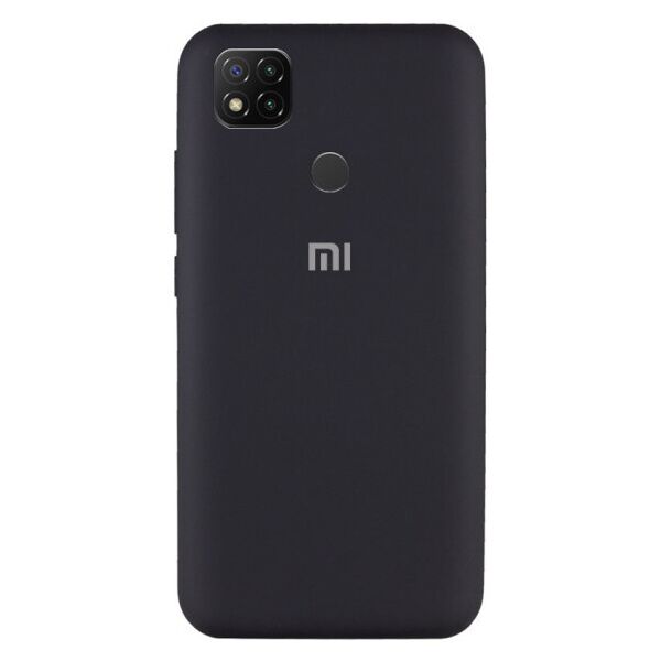 

Чехол Original Silicone Case c закрытым низом (AA) для Xiaomi Redmi 9C (Черный)