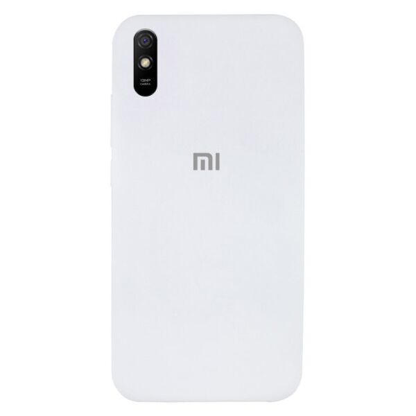 

Чехол Original Silicone Case c закрытым низом (AA) для Xiaomi Redmi 9A (Белый)