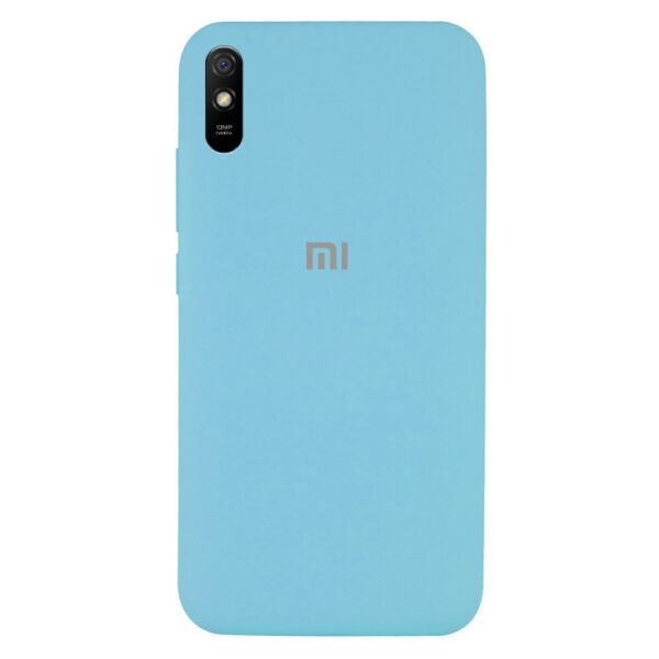 

Чехол Original Silicone Case c закрытым низом (AA) для Xiaomi Redmi 9A (Голубой)