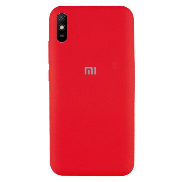 

Чехол Original Silicone Case c закрытым низом (AA) для Xiaomi Redmi 9A (Красный)