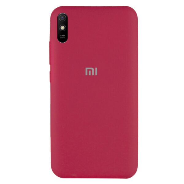 

Чехол Original Silicone Case c закрытым низом (AA) для Xiaomi Redmi 9A (IndianRed)