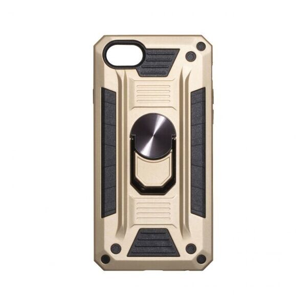 

Противоударный чехол Robot Case с кольцом-подставкой для Apple iPhone 8/SE 2020 (Золотой)