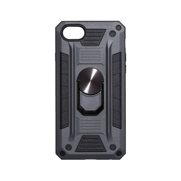 

Противоударный чехол Robot Case с кольцом-подставкой для Apple iPhone 8/SE 2020 (Серый)