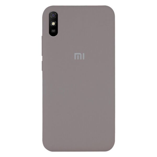 

Чехол Original Silicone Case c закрытым низом (AA) для Xiaomi Redmi 9A (Серый)
