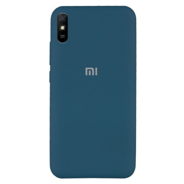 

Чехол Original Silicone Case c закрытым низом (AA) для Xiaomi Redmi 9A (SteelBlue)