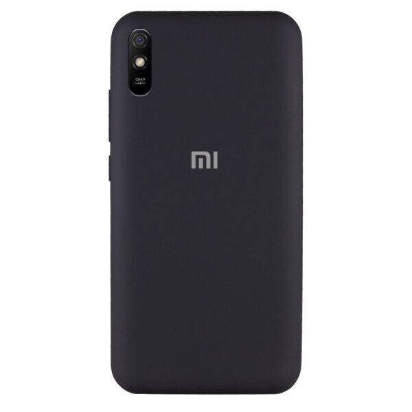 

Чехол Original Silicone Case c закрытым низом (AA) для Xiaomi Redmi 9A (Черный)
