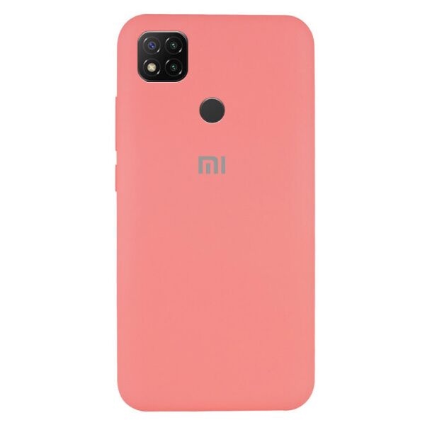 

Original Silicone Case c закрытым низом (AA) для Xiaomi Redmi 9C (LightCoral)