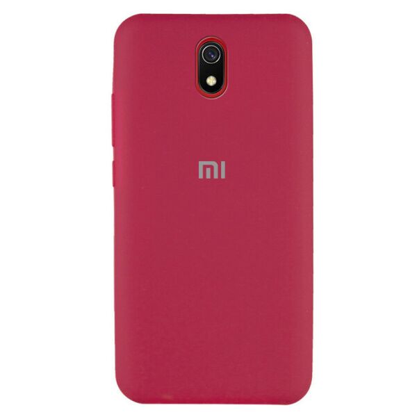 

Чехол Original Silicone Case c закрытым низом (AA) для Xiaomi Redmi 8a (Огненный-кирпич)