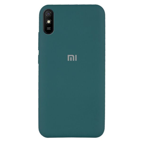 

Чехол Original Silicone Case c закрытым низом (AA) для Xiaomi Redmi 9A (DarkCyan)