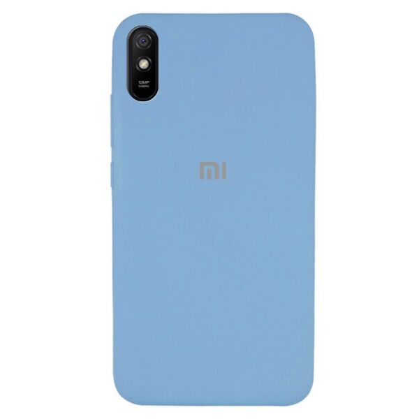 

Чехол Original Silicone Case c закрытым низом (AA) для Xiaomi Redmi 9A (Голубой)