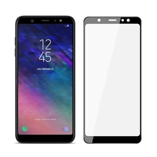 

Защитное стекло для Samsung Galaxy A6 Plus 2018 (A605F) Full Glue (0.3 мм, 2.5D черное) (Черный)
