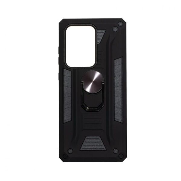 

Противоударный чехол Robot Case с кольцом-подставкой для Samsung Galaxy S20 Ultra (Черный)