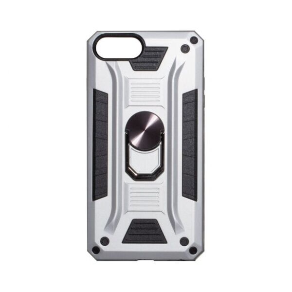 

Противоударный чехол Robot Case с кольцом-подставкой для Apple iPhone 7 Plus/8 Plus (Серебряный)