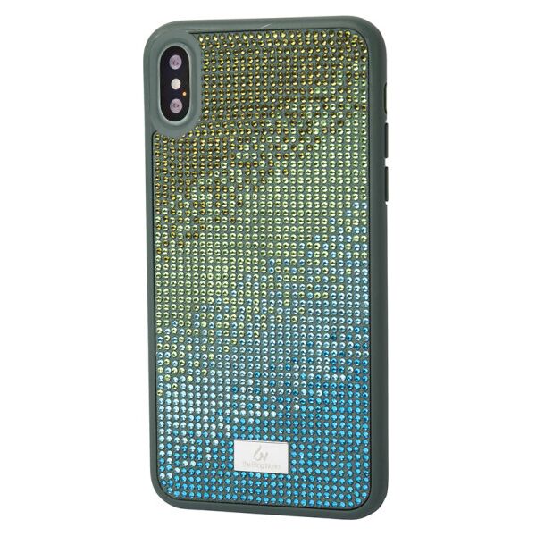

Чехол со стразами Bling World Rainbown Design для Apple iPhone X / XS (5.8") (Зеленый)