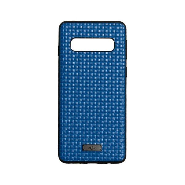 

Кожаный чехол-накладка Kajsa Grass для Samsung Galaxy S10 (Синий)