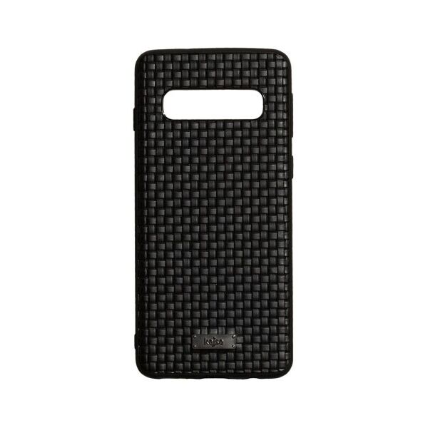 

Кожаный чехол-накладка Kajsa Grass для Samsung Galaxy S10 (Черный)