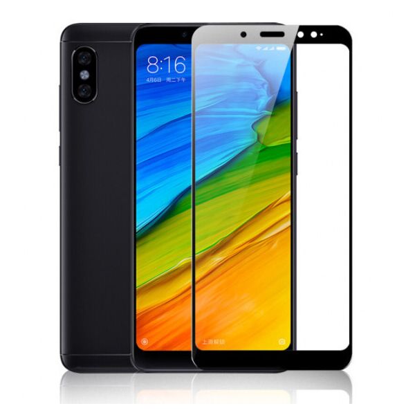 

Защитное стекло для Xiaomi Redmi Note 5/5 Pro Full Glue (0.3 мм, 2.5D черное) (Черный)