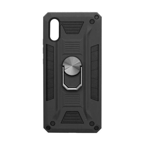 

Противоударный чехол Robot Case с кольцом-подставкой для Xiaomi Redmi 9A (Серый)