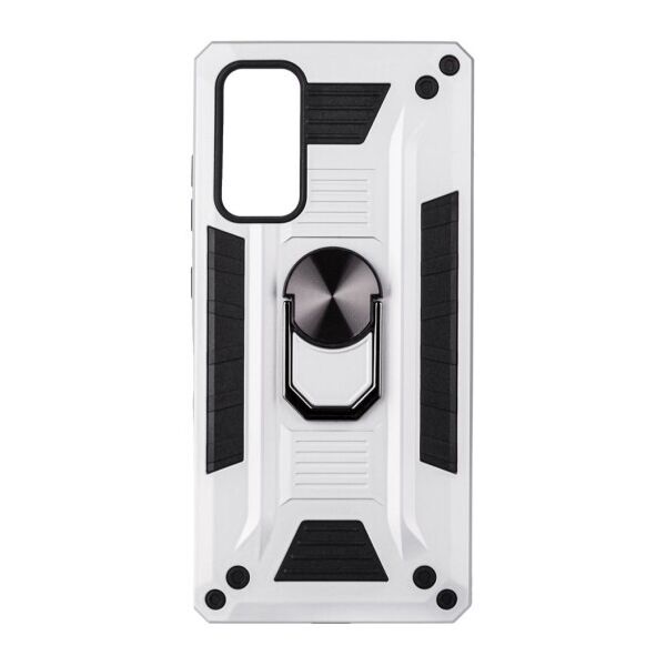 

Противоударный чехол Robot Case с кольцом-подставкой для Samsung Galaxy S20 FE (Серебряный)
