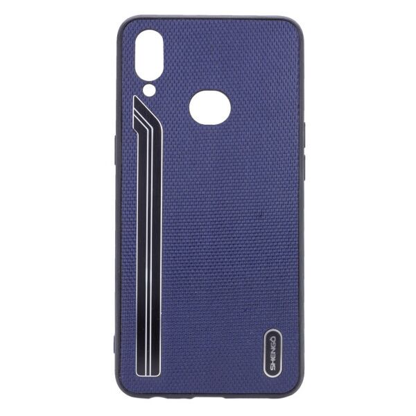 

Силиконовый чехол SHENGO Textile series для Samsung Galaxy A10s (SteelBlue)