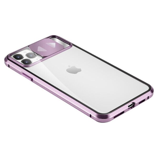 

Противоударный металический чехол Camshield 360 с защитой камеры для Apple iPhone 11 Pro (5.8") (Сиреневый)