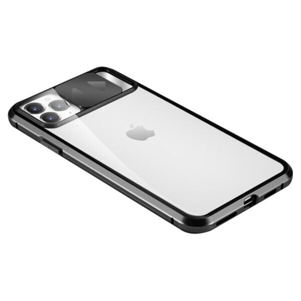 

Противоударный металический чехол Camshield 360 с защитой камеры для Apple iPhone 11 Pro (5.8") (Черный)