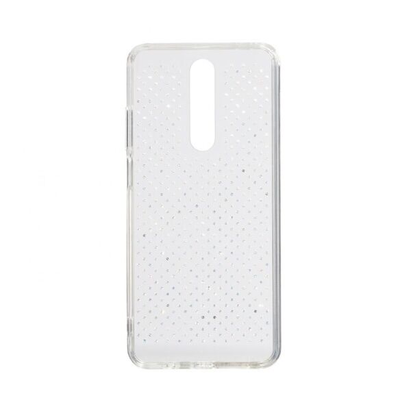 

Чехол силиконовый с камнями Unique Skid Ultrasonic Series для Xiaomi Redmi K30 (Прозрачный)