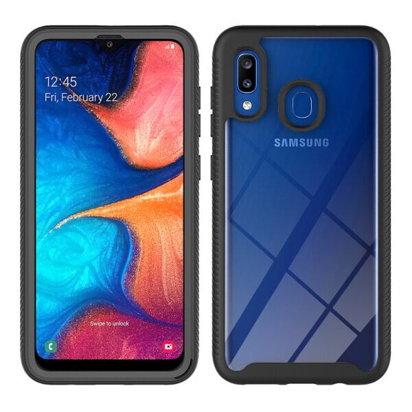 

Ударопрочный чехол Full-body Bumper Case для Samsung Galaxy A20 / A30 (Черный)