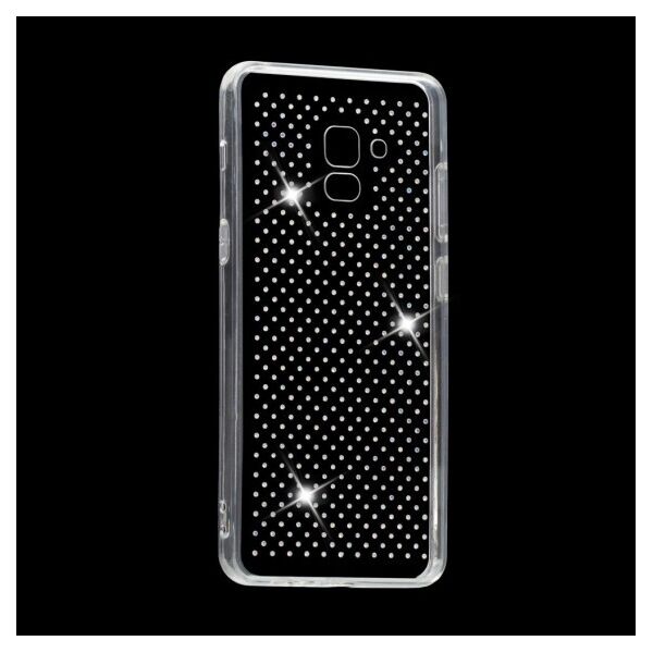 

Чехол силиконовый с камнями Unique Skid Ultrasonic Series для Samsung Galaxy A8 Plus (Прозрачный)